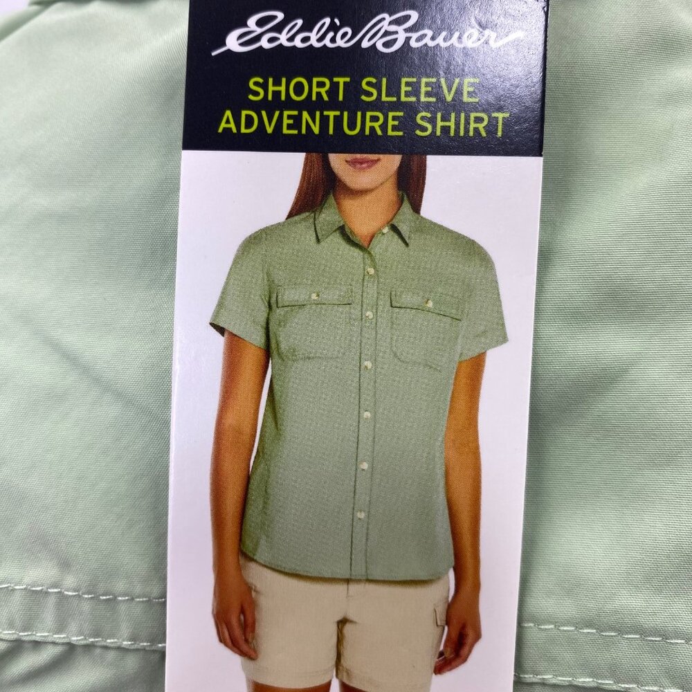Eddie Bauer $54 Women's Short Sleeve Adventure Top Sm NWT